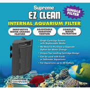 Danner EZCleanSingleInternalAquariumFilter.Up to 30 gal.Single Cartrig filter 1155